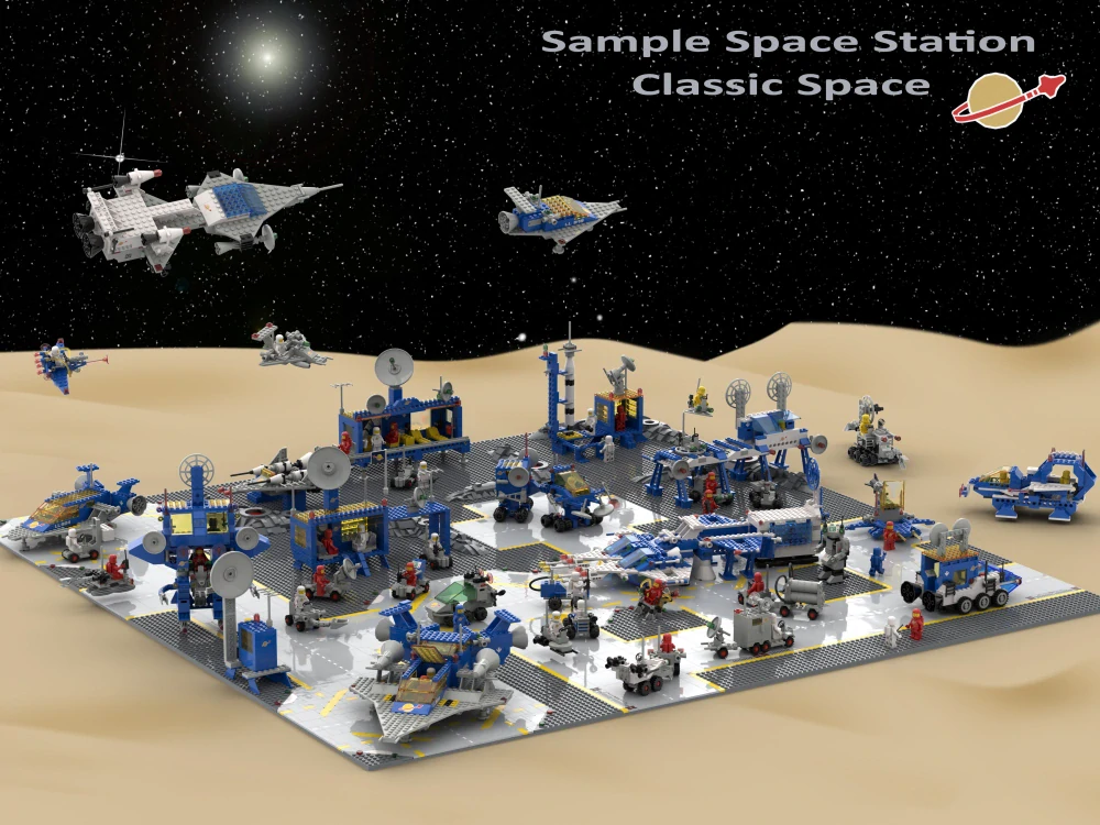 Giorgio´s Space Baseplate BUNDLE 1