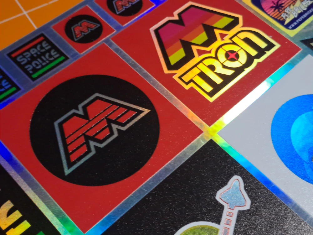 LEGO SPACE HOLOGRAPHIC Stickersheet 001