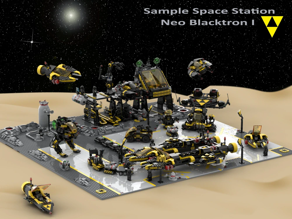 Giorgio´s Space Baseplate BUNDLE 1