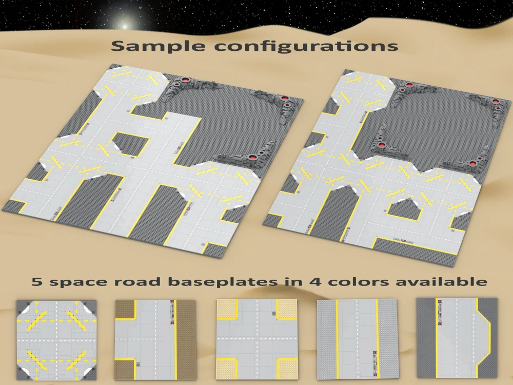Giorgio´s Space Baseplate BUNDLE 1