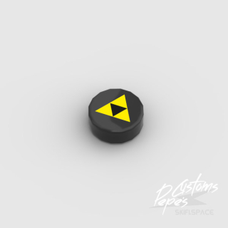 1x1 Round Tile 4 (blacktron 1)