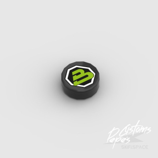 1x1 Round Tile 5 (blacktron 2)