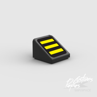 1x1 slope 14 (radiator grille)
