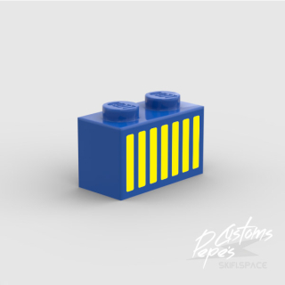 1x2 brick 3 (radiator grille)