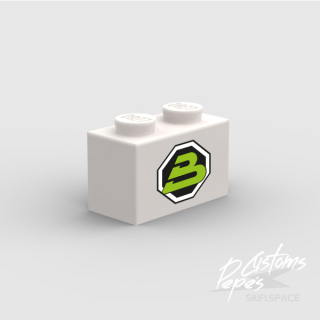1x2 brick 4 (blacktron 2)