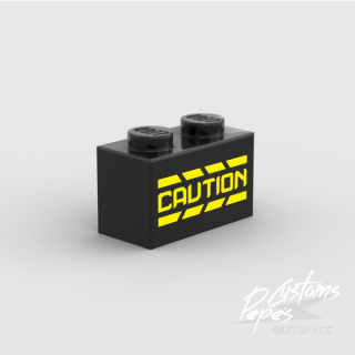 1x2 brick 7 (caution)