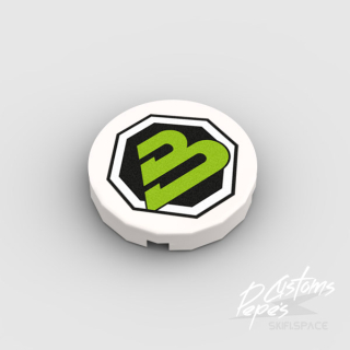 2x2 round tile 2 (blacktron 2)