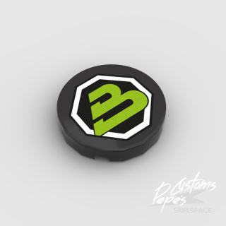 2x2 round tile 3 (blacktron 2)