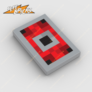 2x3 tile - Minecraft shield 3
