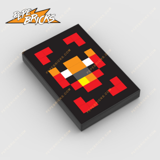 2x3 tile - Minecraft shield 4