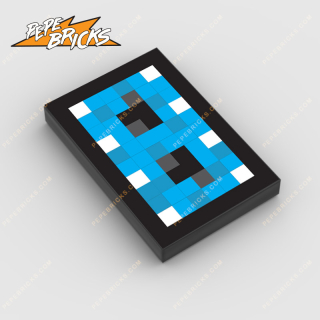 2x3 tile - Minecraft shield 5