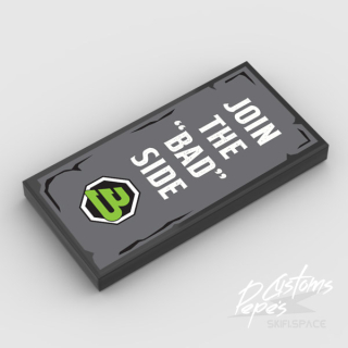 2x4 tile 16 (blacktron 2)
