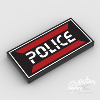 2x4 tile 26 (space police logo)