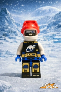 CUSTOM MINIFIGURE 7 - ICE PLANET COLONIST