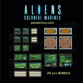 AFOL shop 11 - ALIENS BUNDLE - Colonial Marines