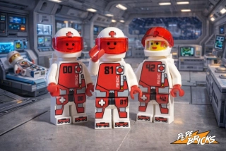 MINIFIGURE 17 - SPACE MEDIC SET (female)