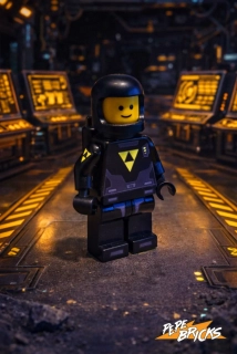 MINIFIGURE 20 - BLACKTRON OFFICER