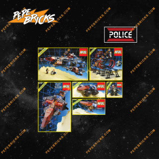 AFOL SHOP mini SET collection 5 - space police