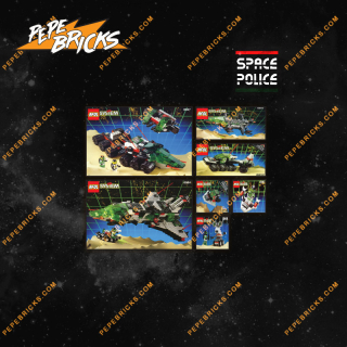 AFOL SHOP mini SET collection 8 - space police 2