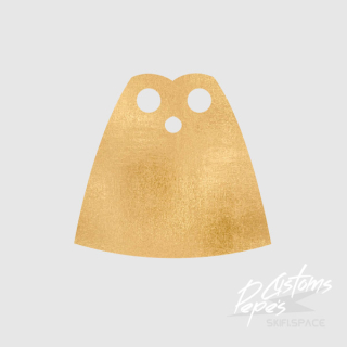 CAPE plain 11 GOLD/METALLIC