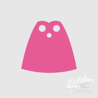 CAPE plain 12 HOT PINK