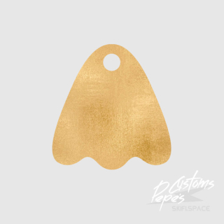 CAPE plain 6 GOLD/METALLIC