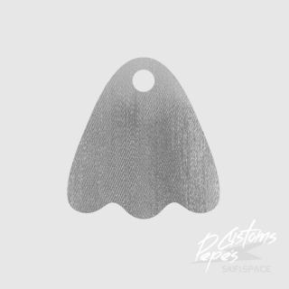 CAPE plain 7 SILVER/METALLIC