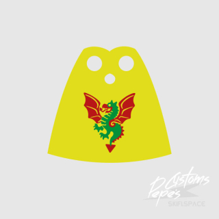 CAPE printed 11 (dragon) YELLOW