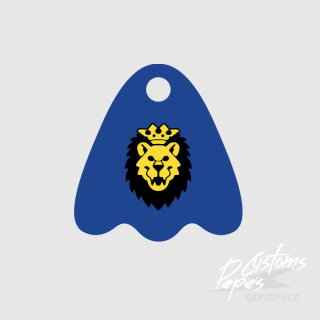 CAPE printed 3 (leo) BLUE