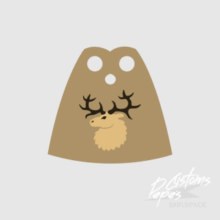 CAPE printed 9 (forest) SANDY BROWN