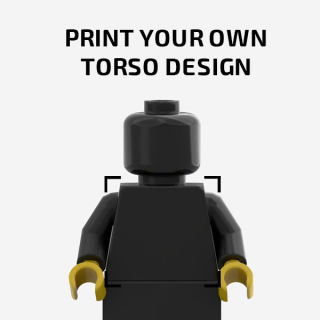 TORSO Customizable - black