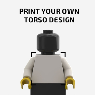 TORSO Customizable - white