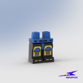 CUSTOM LEGS 7 - ICE PLANET COLONIST