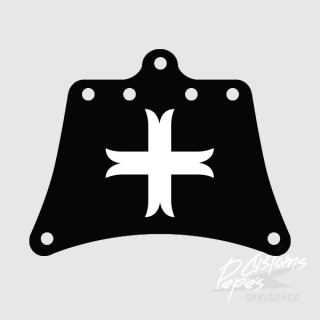SAIL printed SMALL 1 (crusaders) BLACK