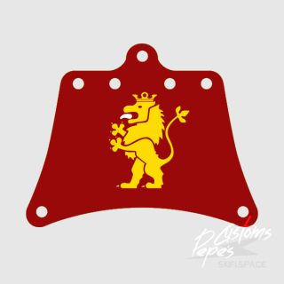 SAIL printed SMALL 4 (lion) RED