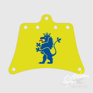 SAIL printed SMALL 8 (lion) YELLOW