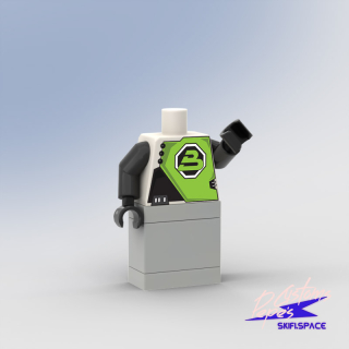 CUSTOM TORSO 4 - BLACKTRON 2 - ELITE