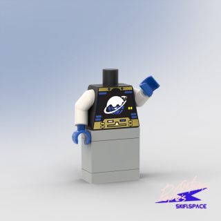 CUSTOM TORSO 7 - ICE PLANET COLONIST