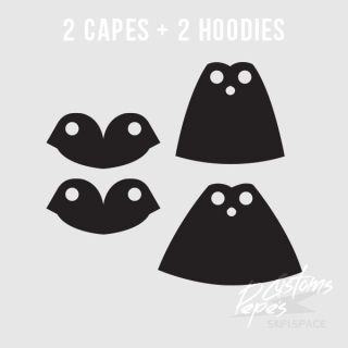 VALUE PACK 1 (2+2 pcs) BLACK